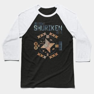 Shuriken Origami Baseball T-Shirt